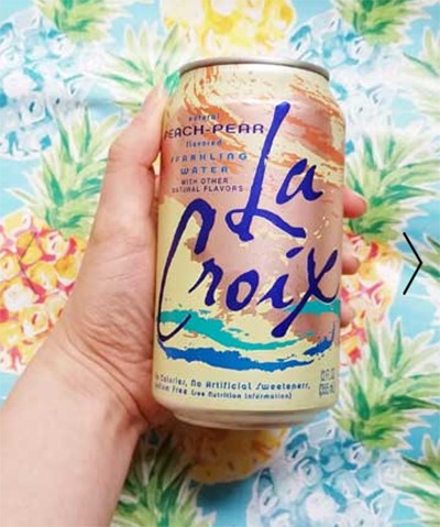 Here's What Happened When I Washed My Face With Peach Pear La Croix